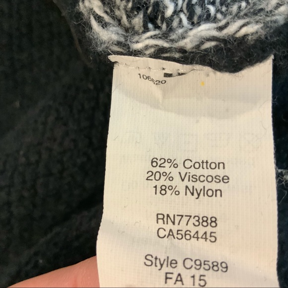 Madewell Chronicle Texture Colorblock Sweater Size Medium - Picture 9 of 9